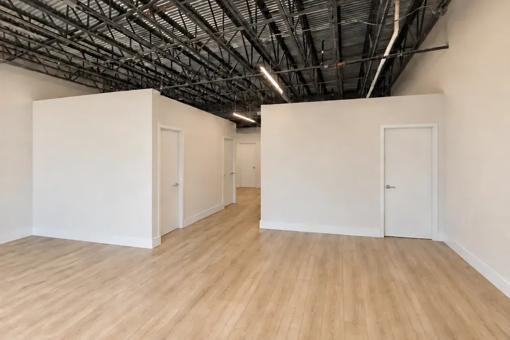 Interior finished to smooth drywall after a full build-out